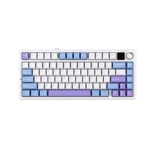 Клавиатура компьютерная AULA F75MAX Light Blue-White-Purple Reaper Swithes