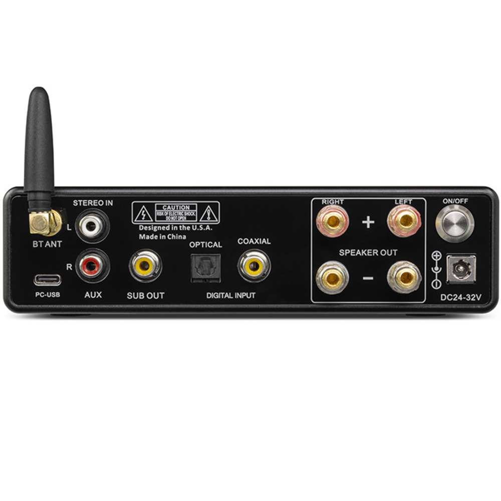 Компактный усилитель класса D DYNAVOX DA-200 BL (208087)