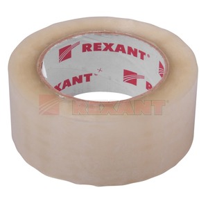 Скотч упаковочный Rexant 09-4202 Скотч упаковочный прозрачный (1 штука)