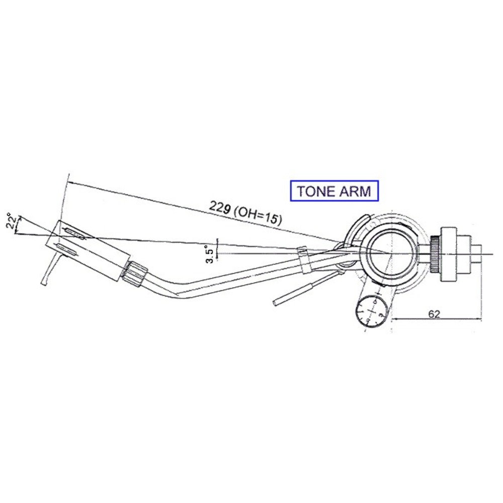 Тонарм Jelco SA-250