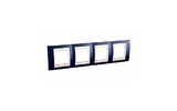 Рамка 4 поста Schneider Electric Unica Хамелеон Рамка 4-ая гориз (MGU6.008.542)