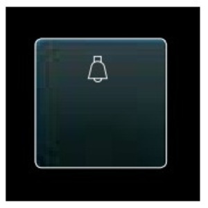 Аксессуар для выключателя Fede Клавиша с символом свет 2 мод (FD17717-M)