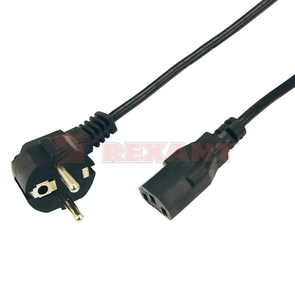 Кабель Силовой Rexant 11-1131 Шнур сетевой (1 штука) 1.8m