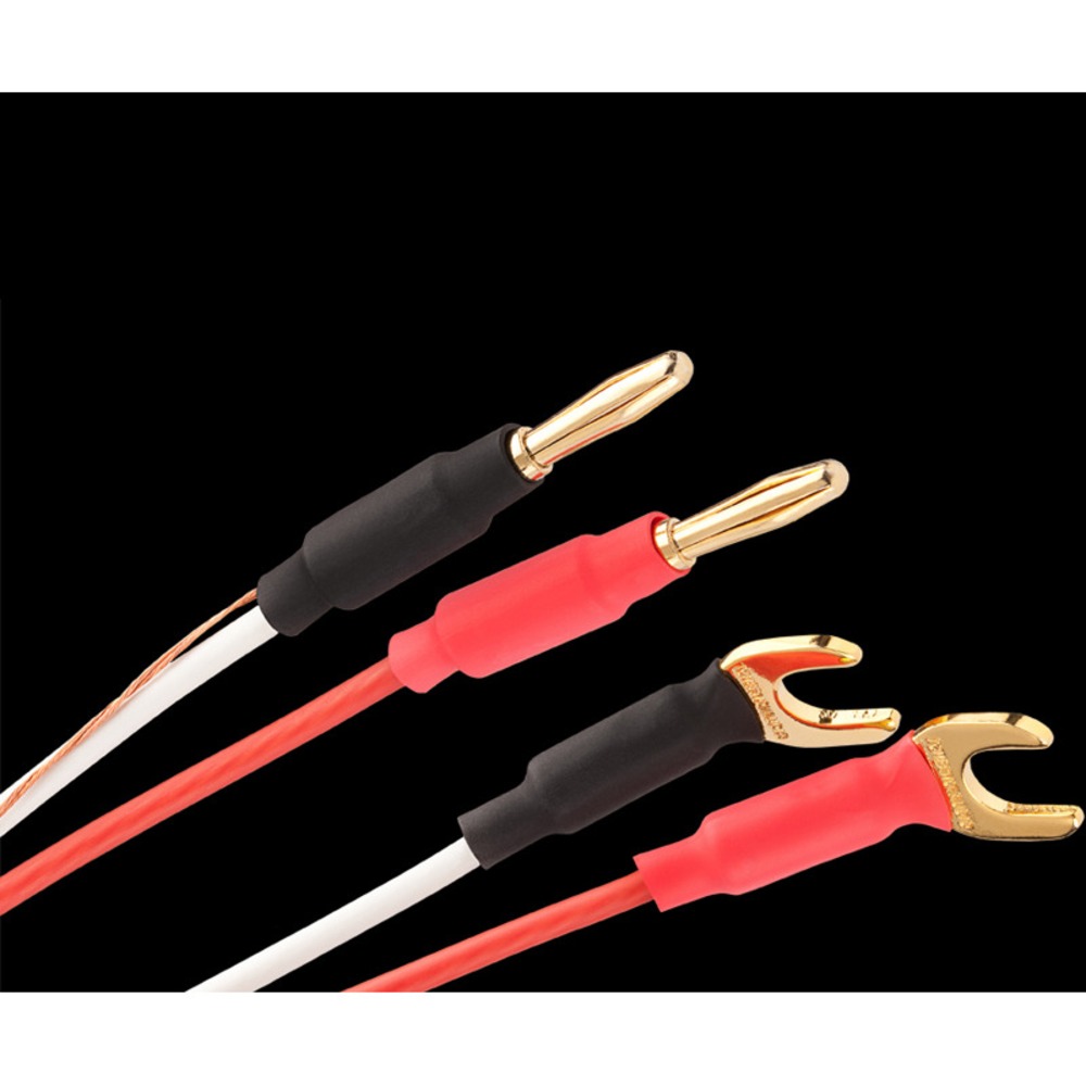 Акустический кабель Single-Wire Spade - Banana Tchernov Cable Classic SC Sp/Bn 4.35m