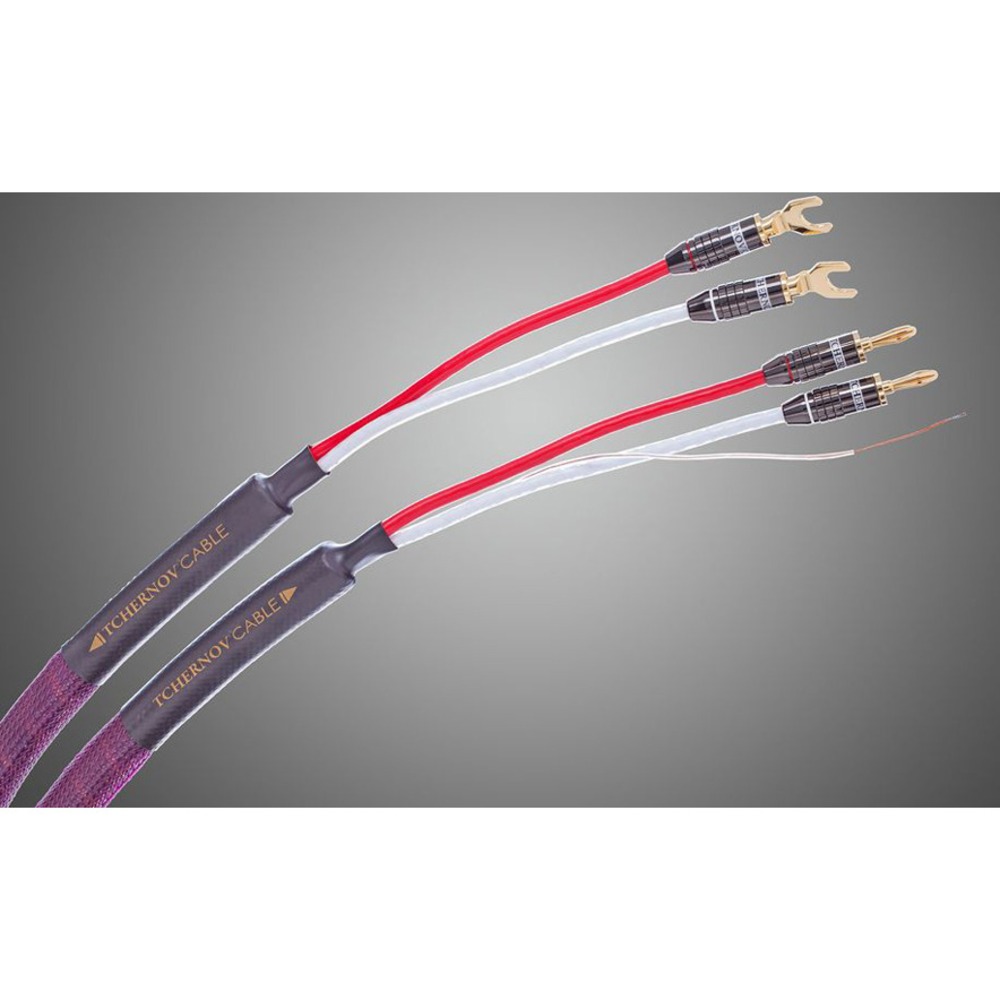 Акустический кабель Single-Wire Spade - Banana Tchernov Cable Classic XS SC Sp/Bn 1.65m