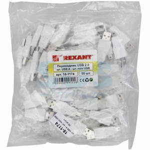 Переходник USB - USB Rexant 18-1174 Переходник (1 штука)