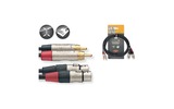 Кабель аудио RCA - XLR Stagg NTC3CMXFR 3.0m