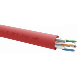 Кабель Витая пара QED (QE4185) Professional QXCAT6-UTP Red