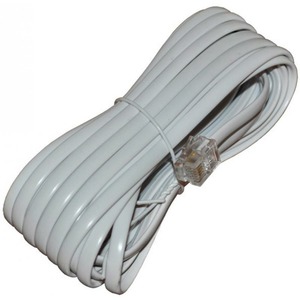 Кабель телефонный патч-корд Rexant 18-3051 белый (1 штука) 5.0m