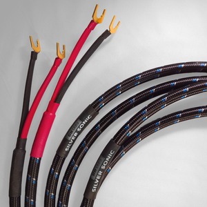 Акустический кабель Single-Wire Spade - Spade DH Labs Q-10 Signature Spade SP-10 Gold Single Wire 2.5m