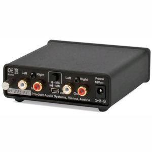Фонокорректор MM/MC Pro-Ject Phono Box USB Black