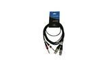 Кабель аудио Jack - XLR American DJ AC-2XF-2J6M/1,5 1.5m
