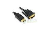 Кабель DisplayPort - DVI Greenconnect GC-DP2DVI1 1.8m