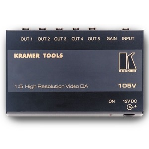 Усилитель-распределитель Компонентное видео и аудио Kramer 105V