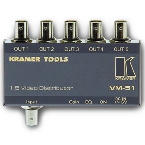 Усилитель-распределитель Компонентное видео и аудио Kramer VM-51