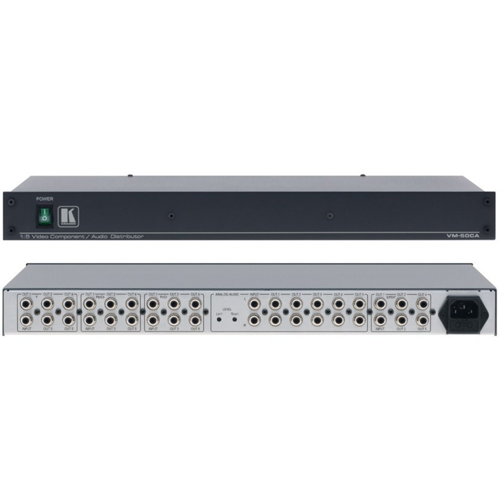 Усилитель-распределитель Компонентное видео и аудио Kramer VM-50CA