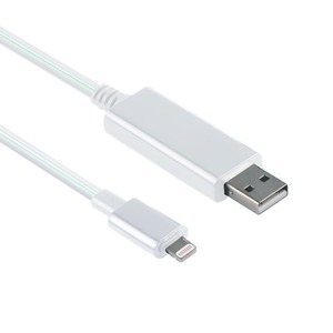 Lightning кабель Greenconnect GC-UA2LIF02-white 0.8m