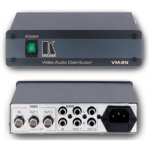 Усилитель-распределитель 1:2 видео и стерео аудио Kramer VM-2N