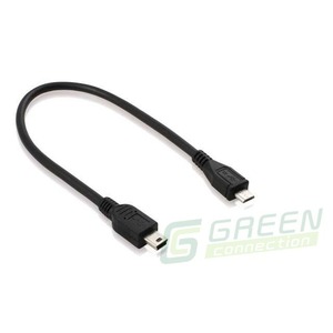 Кабель USB 2.0 Тип B micro - B 5pin mini Greenconnect GC-MB2M5 0.1m