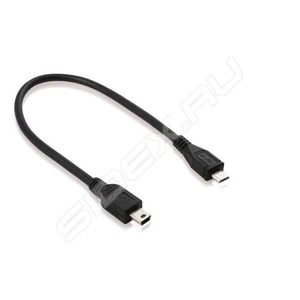Кабель USB 2.0 Тип B micro - B 5pin mini Greenconnect GC-MB2M5 0.2m