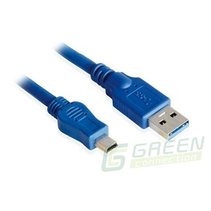 Кабель USB 3.0 Тип A - B mini Greenconnect GC-U3A2109 2.0m
