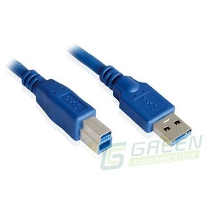 Кабель USB 3.0 Тип A - B Greenconnect GC-U3A2B 2.0m