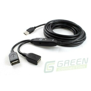 Удлинитель USB 2.0 Тип A - A Greenconnect GC-UEC10M3 10.0m