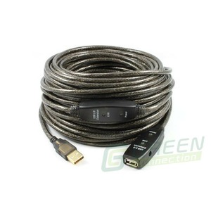 Удлинитель USB 2.0 Тип A - A Greenconnect GC-UEC20M2 20.0m