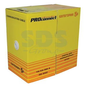 Кабель Витая пара PROconnect 01-0146-3 FTP 4PR 24AWG CAT5e OUTDOOR LT (305 метров)
