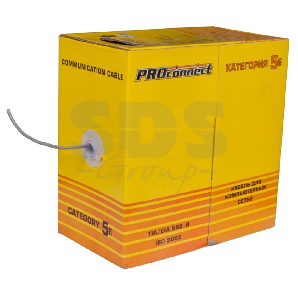 Кабель Витая пара PROconnect 01-0043-3 UTP 4PR 24AWG CAT5e LT (305 метров)