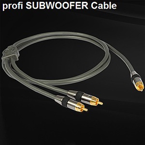 Кабель сабвуферный 1xRCA - 2xRCA GoldKabel Profi Subwoofer Cable 5.0m