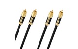 Кабель аудио RCA - RCA Oehlbach 13831 State of the art Black Connection Master 1.0m