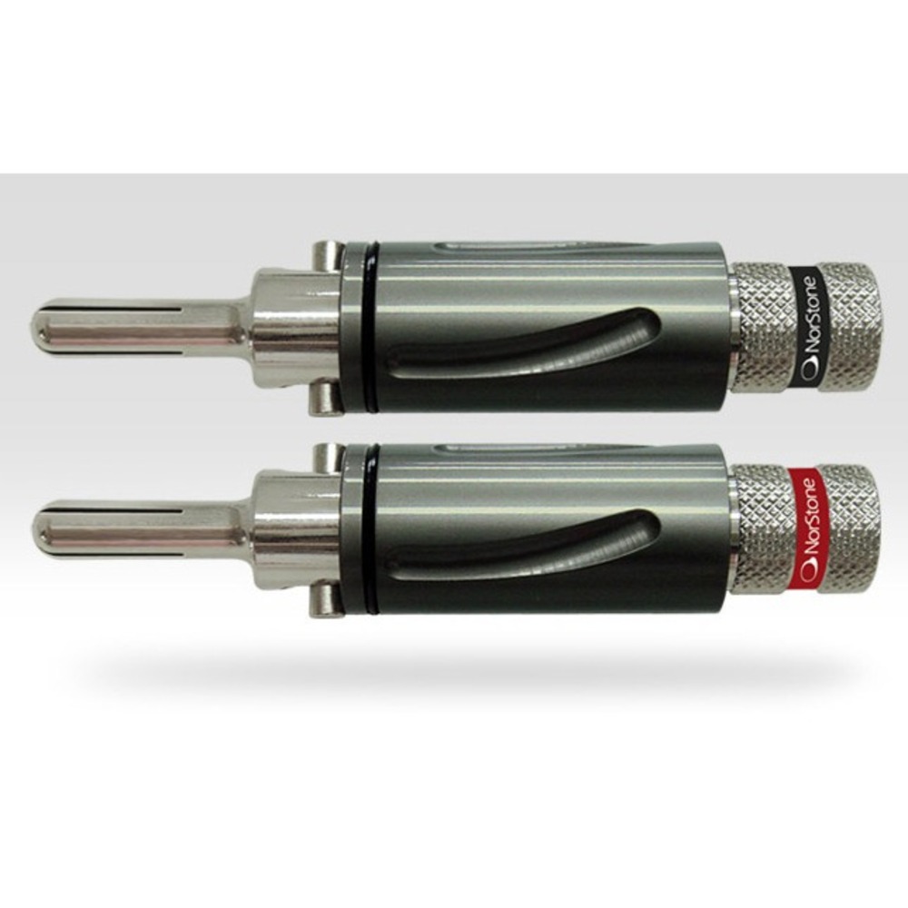 Разъем Акустический Norstone BLS 500 Banana Plugs Silver Set-4